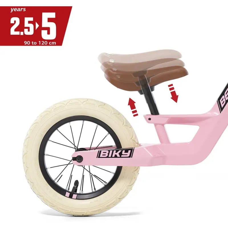 BERG Balance Bike Pusher Biky Retro Roheline