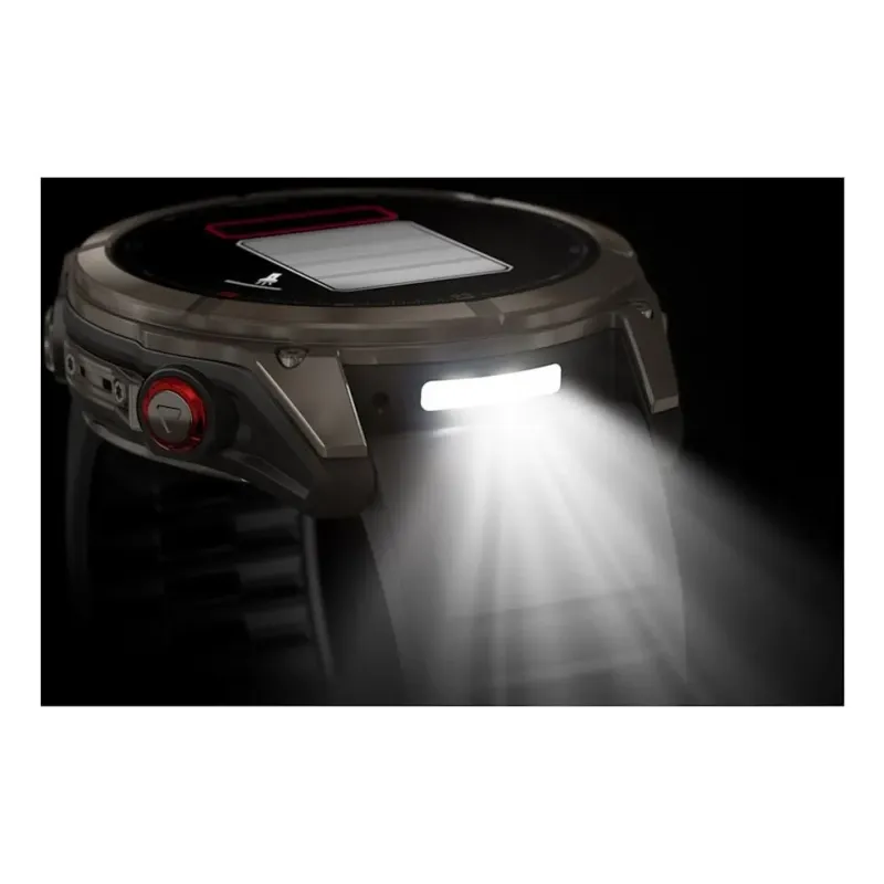 Garmin fēnix 8 Pro 3.56 cm (1.4") AMOLED 51 mm Digital 454 x 454 pixels Touchscreen Graphite, Titanium Wi-Fi GPS