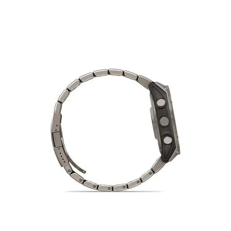 Garmin Fenix 8 3.56 cm (1.4") AMOLED 47 mm Digital 454 x 454 pixels Touchscreen Titanium Wi-Fi GPS (satellite)