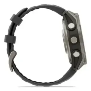 Garmin fēnix 8 Pro 3.56 cm (1.4") AMOLED 47 mm Digital 454 x 454 pixels Touchscreen Graphite, Titanium Wi-Fi GPS