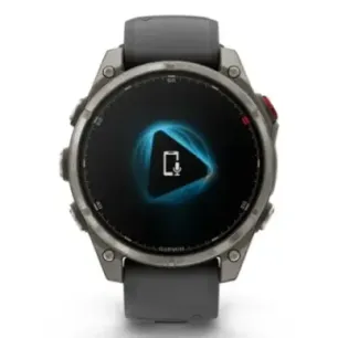 Garmin fēnix 8 Pro 3.56 cm (1.4") AMOLED 47 mm Digital 454 x 454 pixels Touchscreen Graphite, Titanium Wi-Fi GPS
