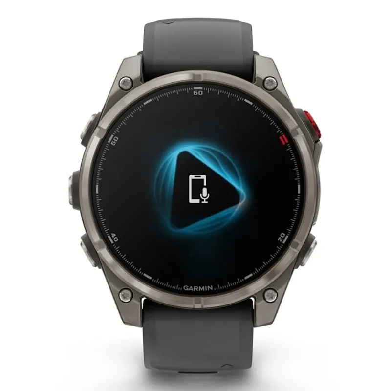 Garmin fēnix 8 Pro 3.56 cm (1.4") AMOLED 47 mm Digital 454 x 454 pixels Touchscreen Graphite, Titanium Wi-Fi GPS