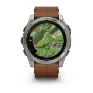 Garmin Fenix 8 3.56 cm (1.4") AMOLED 51 mm Digital 454 x 454 pixels Touchscreen Titanium Wi-Fi GPS (satellite)