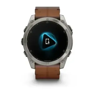 Garmin Fenix 8 3.56 cm (1.4") AMOLED 51 mm Digital 454 x 454 pixels Touchscreen Titanium Wi-Fi GPS (satellite)