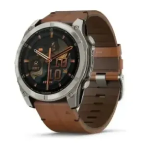 Garmin Fenix 8 3.56 cm (1.4") AMOLED 51 mm Digital 454 x 454 pixels Touchscreen Titanium Wi-Fi GPS (satellite)