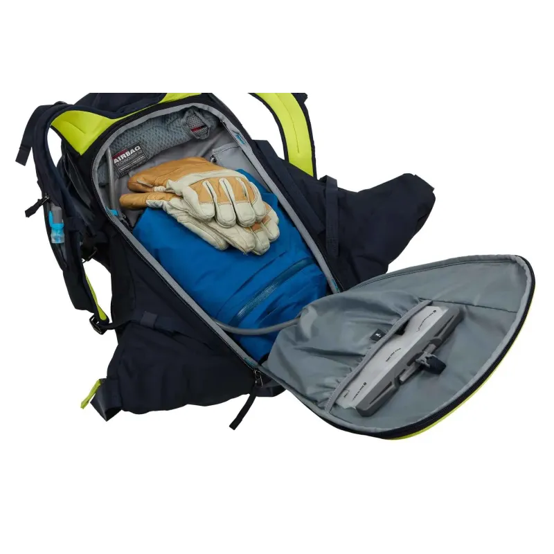 Thule 3610 Upslope 35L Removable Airbag 3.0 Ready Ski And Snowboard Backpack Lime Punch