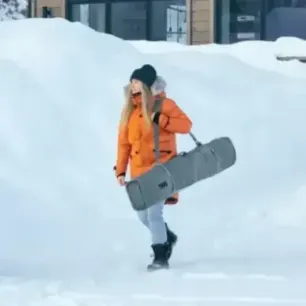 Thule 5166 Roundtrip Ski Bag 192 cm Black