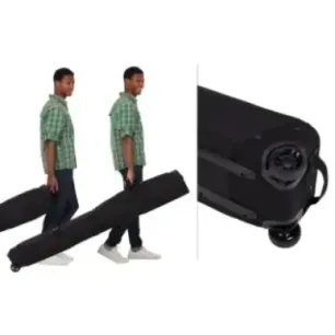 Thule 5176 Roundtrip Rolling Snowboard Bag 165cm Black