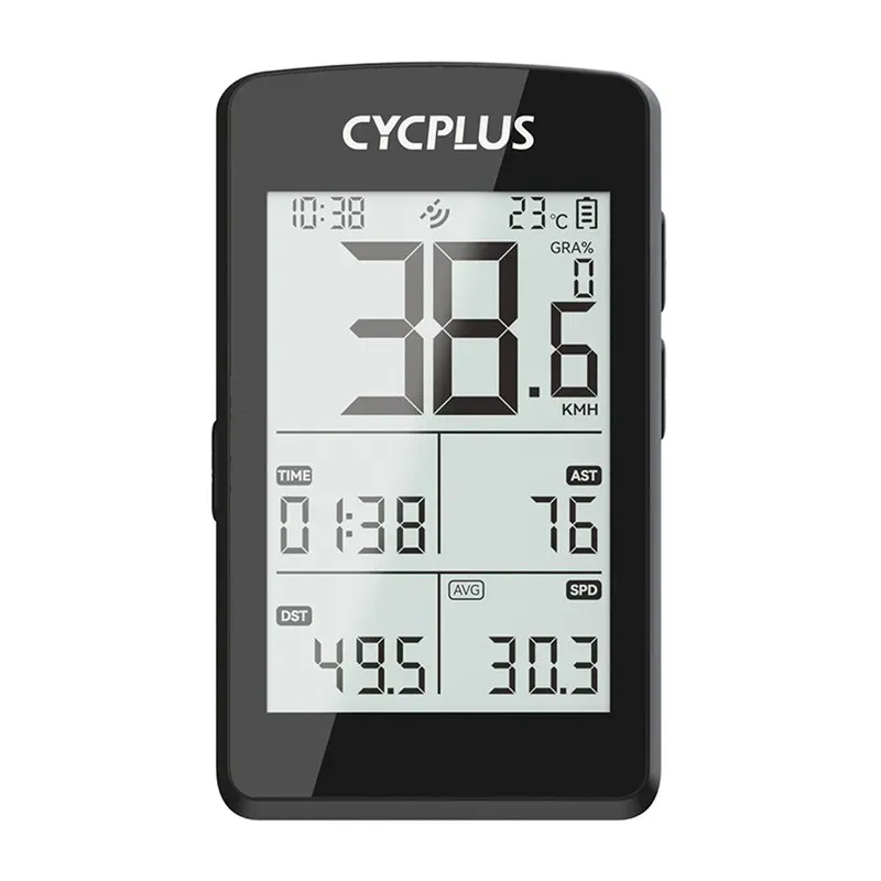 Cycplus M3 bicycle computer - compatible with: Strava, Trainingpeaks, etc.
