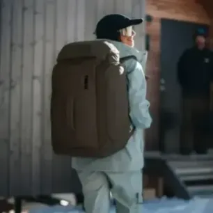 Thule 5156 Roundtrip ski and snowboard boot backpack 60L black