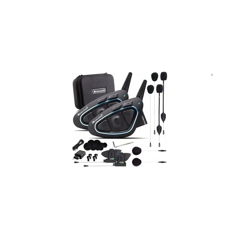 Motorbike Intercom Midland BTX2 PRO S LR-TWIN
