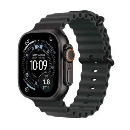 Apple Watch Ultra 3 (2025) GPS + Cellular 5G 49mm Black Titanium Case with Black Ocean Band EU MF0J4