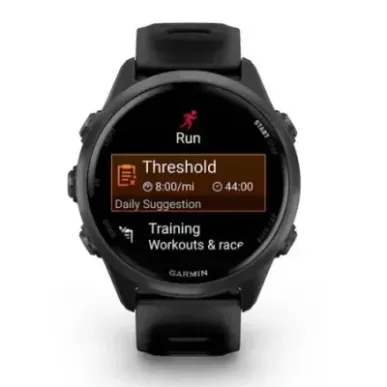 Garmin Forerunner 570 3.05 cm (1.2") AMOLED 42 mm Digital 390 x 390 pixels Touchscreen Black Wi-Fi GPS (satellite)