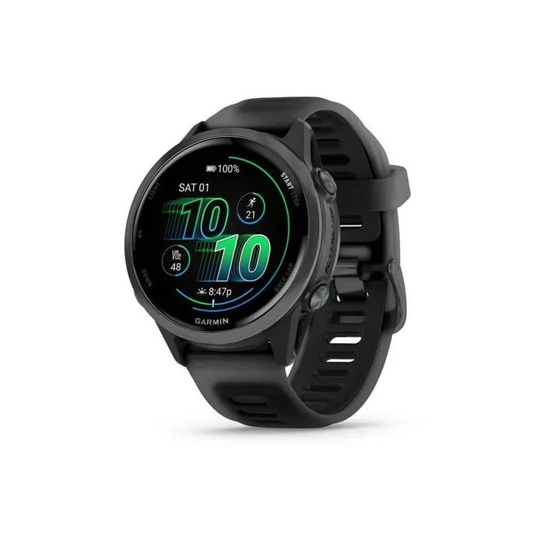 Garmin Forerunner 570 3.05 cm (1.2") AMOLED 42 mm Digital 390 x 390 pixels Touchscreen Black Wi-Fi GPS (satellite)