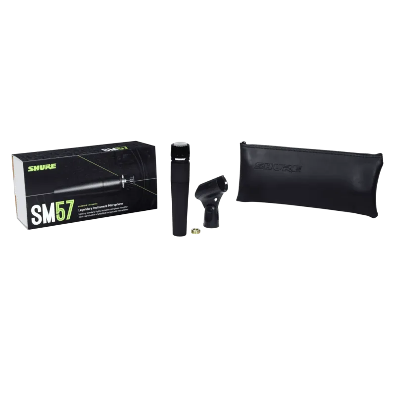 Shure Instrument Microphone SM57-LCE Black