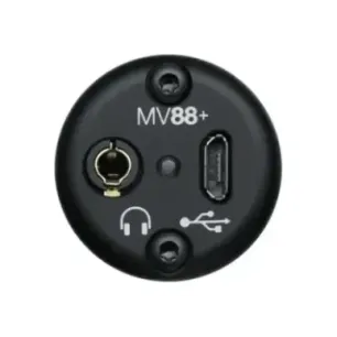 Shure Microphone and Video kit MV88+DIG-VIDKIT Black