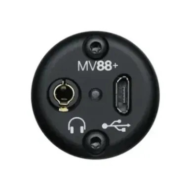 Shure Microphone and Video kit MV88+DIG-VIDKIT Black