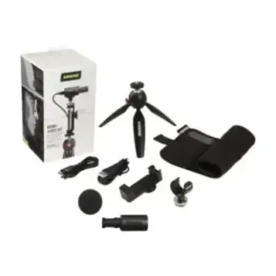 Shure Microphone and Video kit MV88+DIG-VIDKIT Black