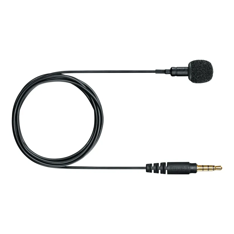 Shure MVL Lavalier Microphone for Smartphone or Tablet Shure
