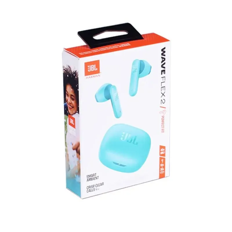 JBL Headphones In-Ear InEar Wave Flex 2 blue (JBLWFLEX2BLU)