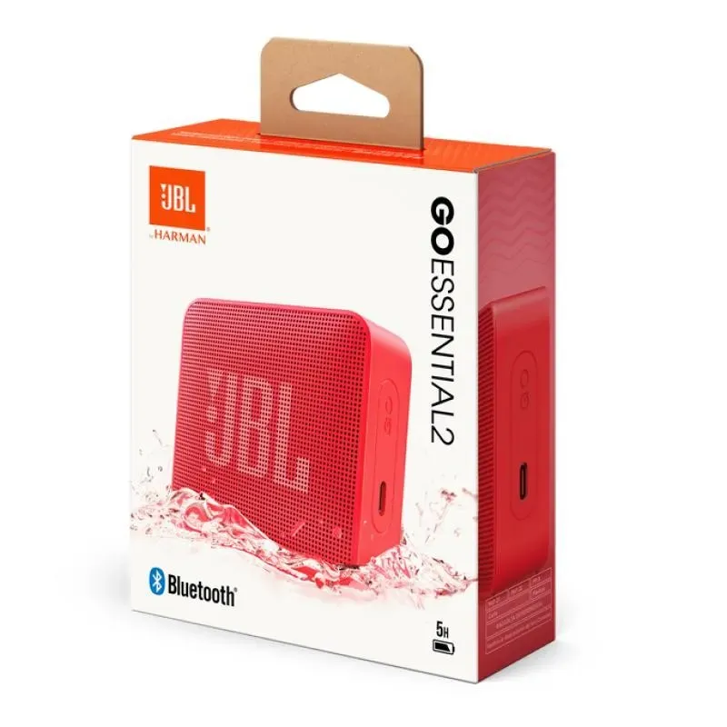 JBL Portable Speaker Go Essential 2 red Bluetooth (JBLGOES2REDEU)