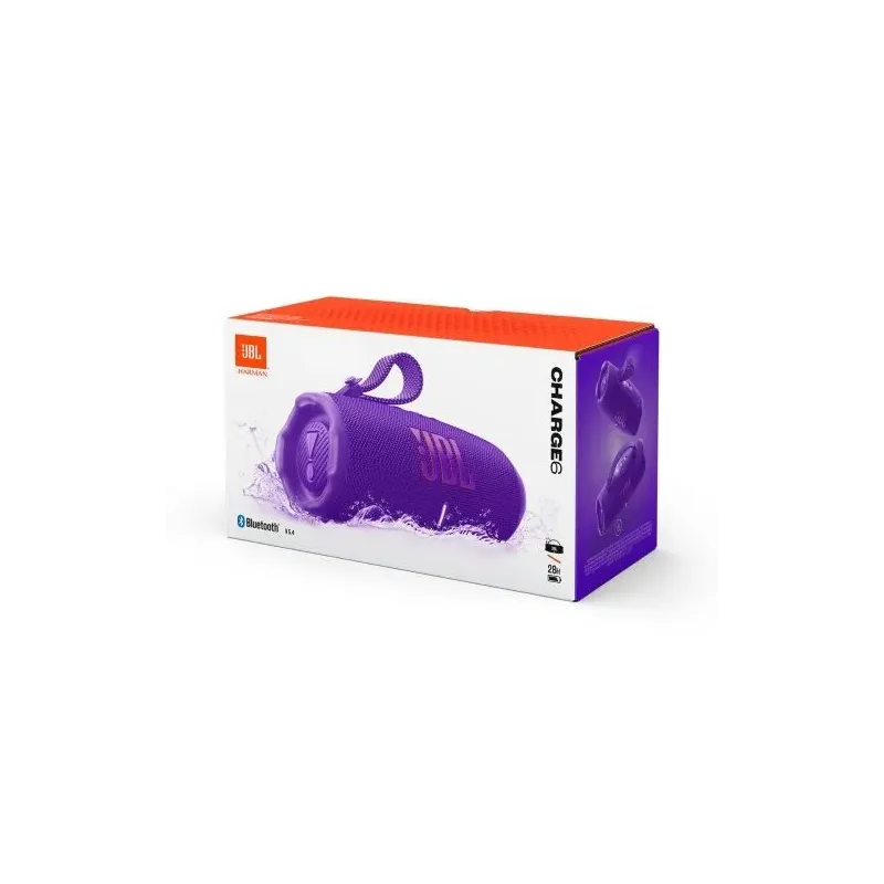 JBL Portable Stereo Speaker Charge 6 purple (JBLCHARGE6SPUR)