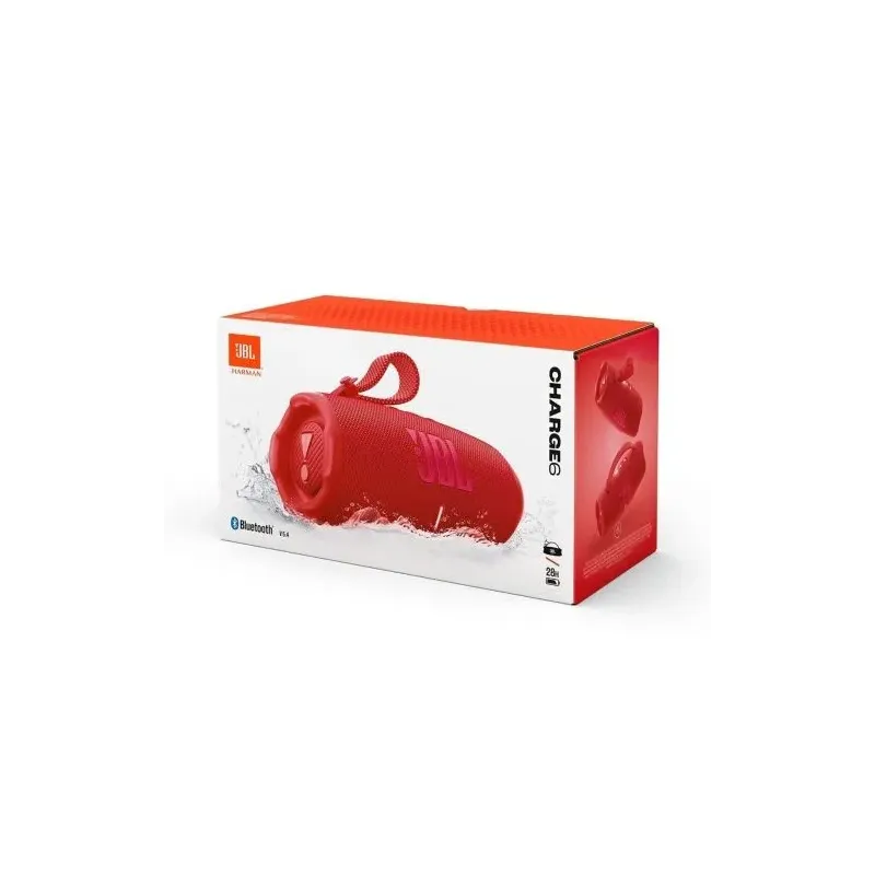 JBL Portable Stereo Speaker Charge 6 red (JBLCHARGE6RED)