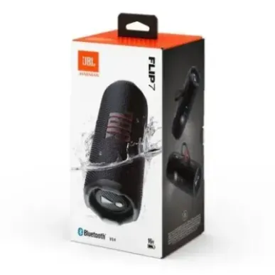 JBL Portable Stereo Speaker Flip 7 black Schwarz Bluetooth (JBLFLIP7BLK)