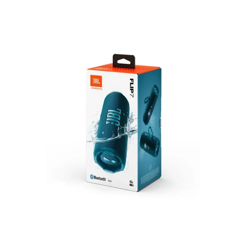 JBL Portable Stereo Speaker Flip 7 blue Bluetooth (JBLFLIP7BLU)