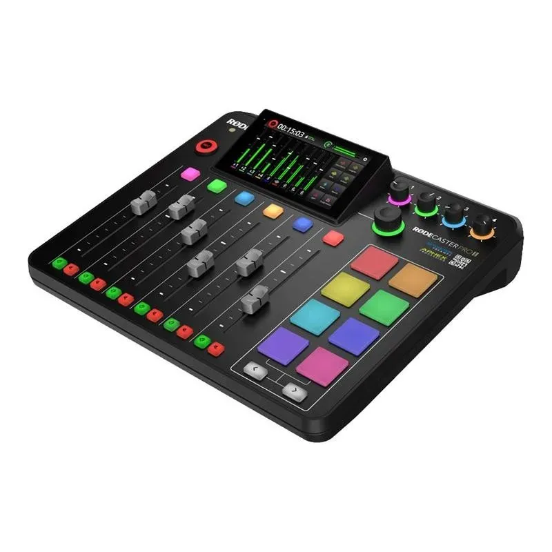 RØDE Production Station RodeCaster Pro II for Streaming, Podcasts (400405020)