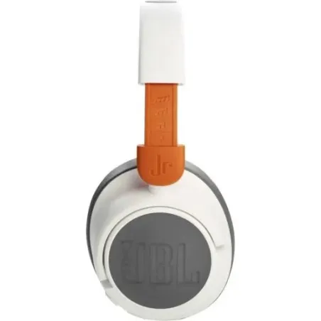 JBL JR460NC Bluetooth Wireless On-Ear Headphones for Kids with Noise Cancellation, White/ Brown EU