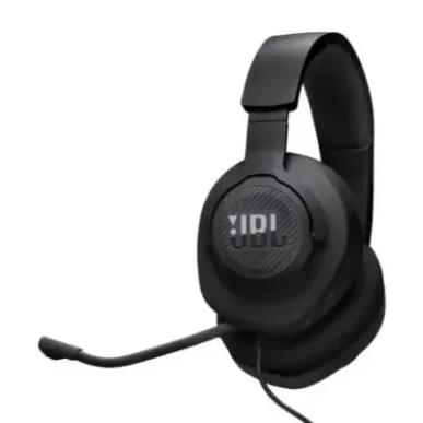 JBL Quantum 100M2 Headphone Wired Gaming Headset with Microphone, Black EU