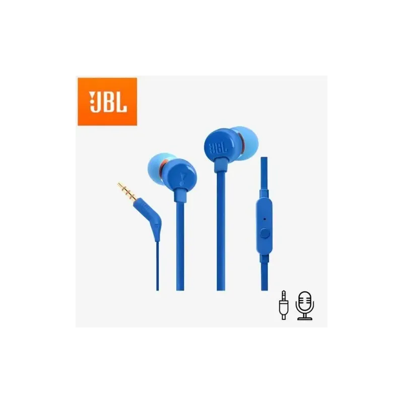 JBL Tune 110 In-Ear Headphones Blue EU
