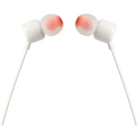JBL Tune 110 In-Ear Headphones White EU