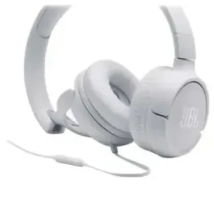 JBL Tune 500 On-Ear Headphones White EU