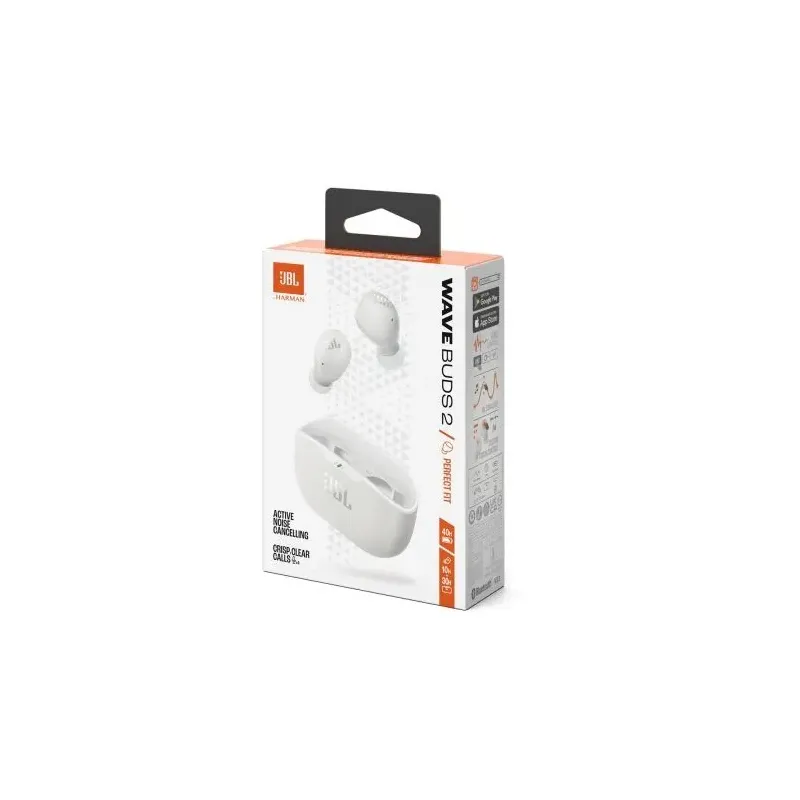 JBL Wave Buds 2 TWS Bluetooth Wireless In-Ear Earbuds White EU