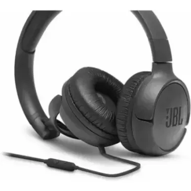 JBL Tune 500 On-Ear Headphones Black EU