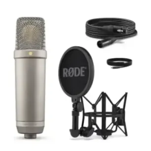 RØDE Microphone NT1-A NT1A XLR USB-C XLR USBC silver (NT1GEN5)