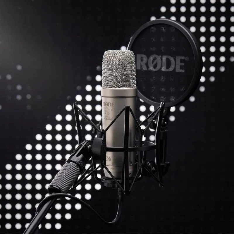 RØDE Microphone NT1-A NT1A XLR USB-C XLR USBC silver (NT1GEN5)
