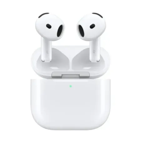 Apple MXP93ZM/A AirPods 4, 4th.Gen w/ Charging case & Noise-cancellation, USB-C, Bluetooth 5.3