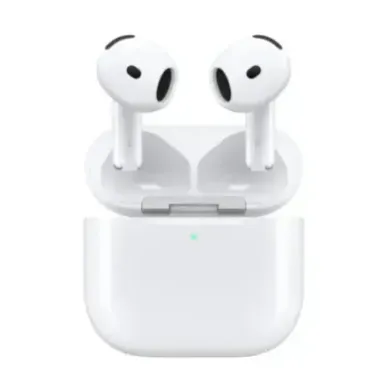 Apple MXP63ZM/A AirPods 4 w/ Charging Case, In-Ear, USB-C USB-C, Bluetooth 5.3, Noise-cancellation