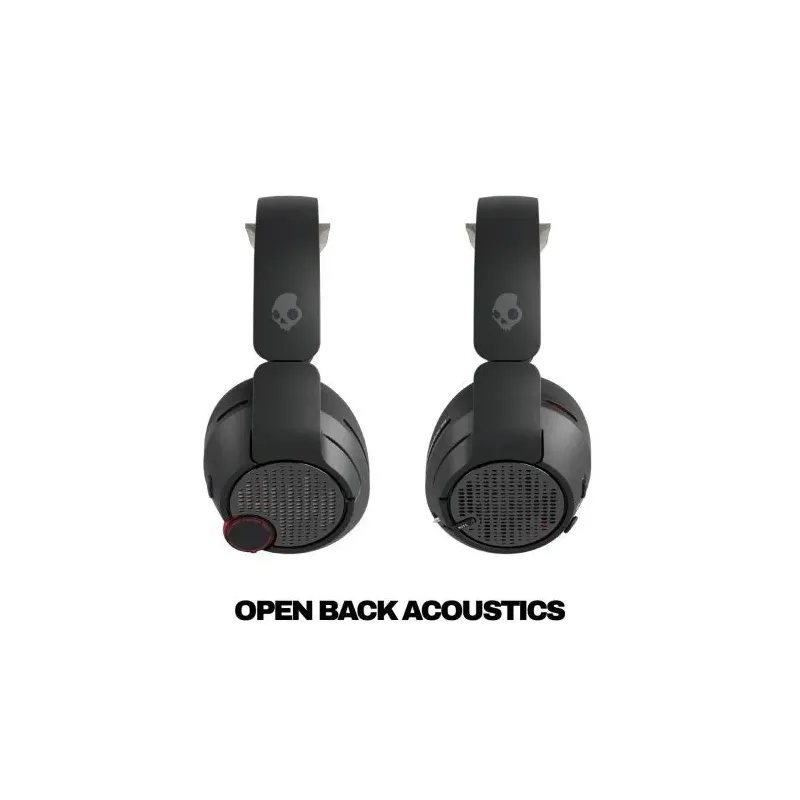 Skullcandy Crusher PLYR 720 Bluetooth Wireless Over-ear Headphones with Mic, BT 5.3, for PS5, Nintendo Switch, Black EU (S6PC