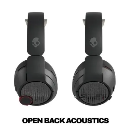 Skullcandy Crusher PLYR 720 Bluetooth Wireless Over-ear Headphones with Mic, BT 5.3, for PS5, Nintendo Switch, Black EU (S6PC