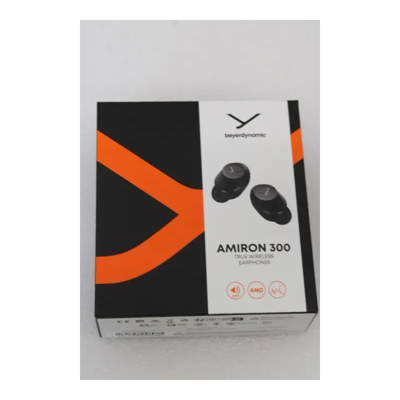 SALE OUT. Beyerdynamic AMIRON 300 TWS black TWS Earphones with charging case, eartips and USB cable Beyerdynamic True