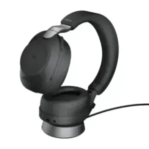 Jabra Evolve2 85 MS + Ladestation + Link 380a Black
