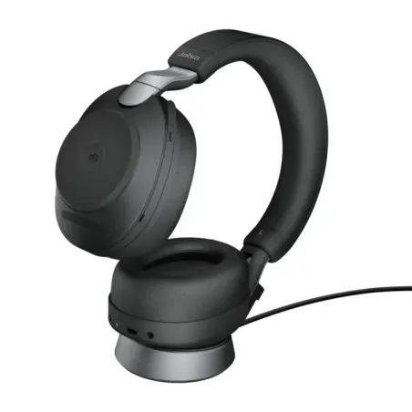 Jabra Evolve2 85 MS + Ladestation + Link 380c Black