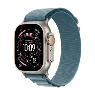 Apple Watch Ultra 3 (2025) natural titanium 49mm 5G light blue alpine Loop Size M