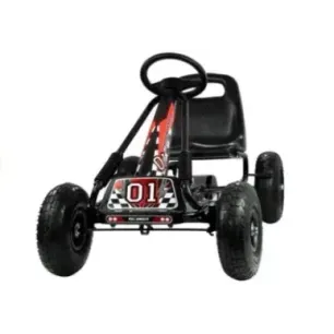 A-15 Go-Cart Black Pumped Wheels