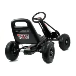A-15 Go-Cart Black Pumped Wheels