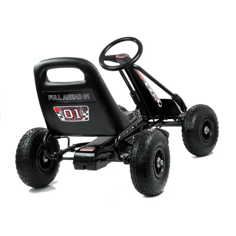 A-15 Go-Cart Black Pumped Wheels
